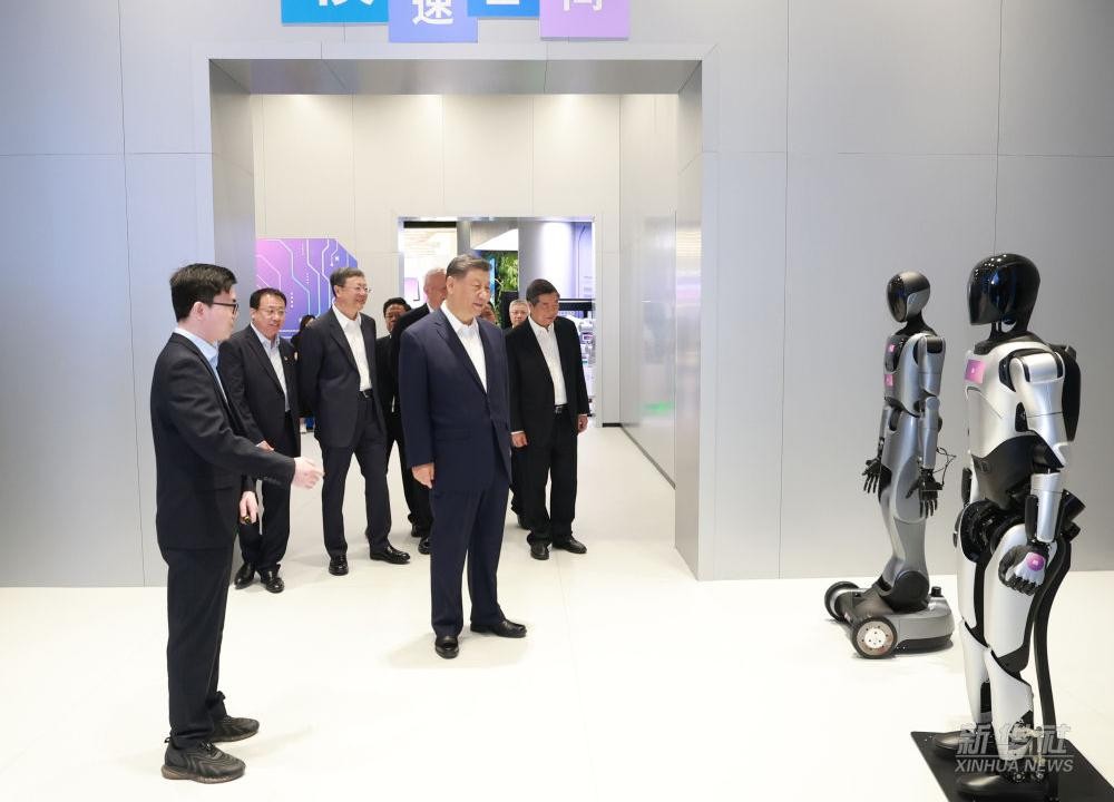 习近平总书记到上海调研，kaiyun.com代表具身智能行业汇报进展